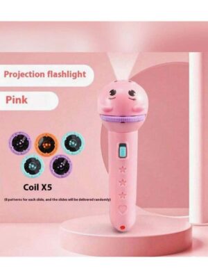 Cute Cartoon Projection Flashlight Toy