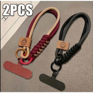 Multifunctional Handwoven Phone Lanyard, Wrist strap