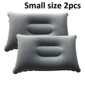 2 Inflatable Neck Pillow Grey