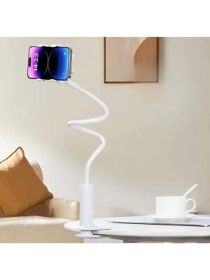 Mobile Phone Stand for Lazy Individuals White