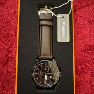 Classic Dark Brown Chronograph Men Watch