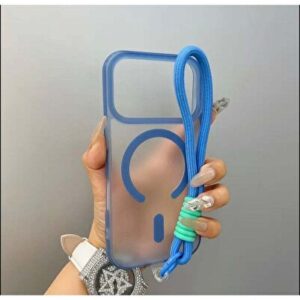 Iphone 17 Pro Max High-Quality Semi-Transparent Matte Magnetic Phone Case