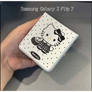 Samsung Galaxy Z Flip 7 Hello Kitty Skin Foldable Phone Case