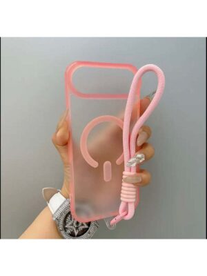 iPhone Air High-Quality Semi-Transparent Matte Magnetic Case