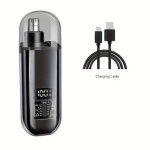 2026 Suitable for men, nose and ear hair trimmer portable electric nose hair clipper, mini compact design Rechargeable