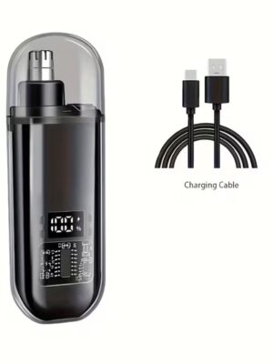 2026 Suitable for men, nose and ear hair trimmer portable electric nose hair clipper, mini compact design Rechargeable