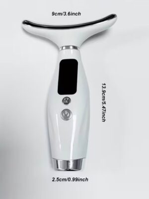Face and Neck Massager, 7 Modes, Rechargeable USB, Home Neck and Face Massager, Perfect Gift for Mom on Mother's Day
